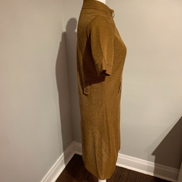 Vintage Y2K Zipper Mini Dress, Size 6 - Picture 7 of 9